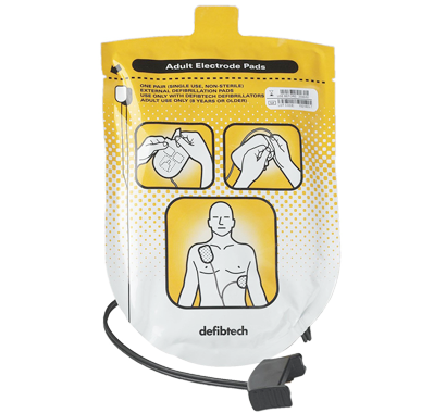 Electrodos para adultos para Defibtech Lifeline - FUNDACIÓN DESFIBRILAR
