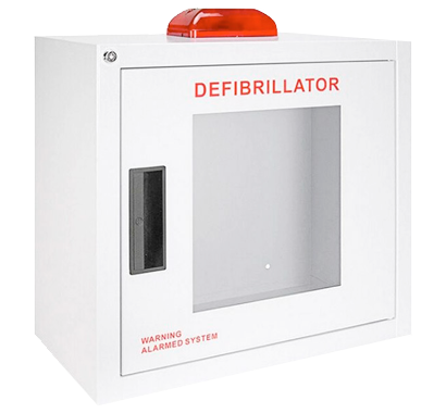 Gabinete de pared AED para desfibrilador en México  - FUNDACIÓN DESFIBRILAR